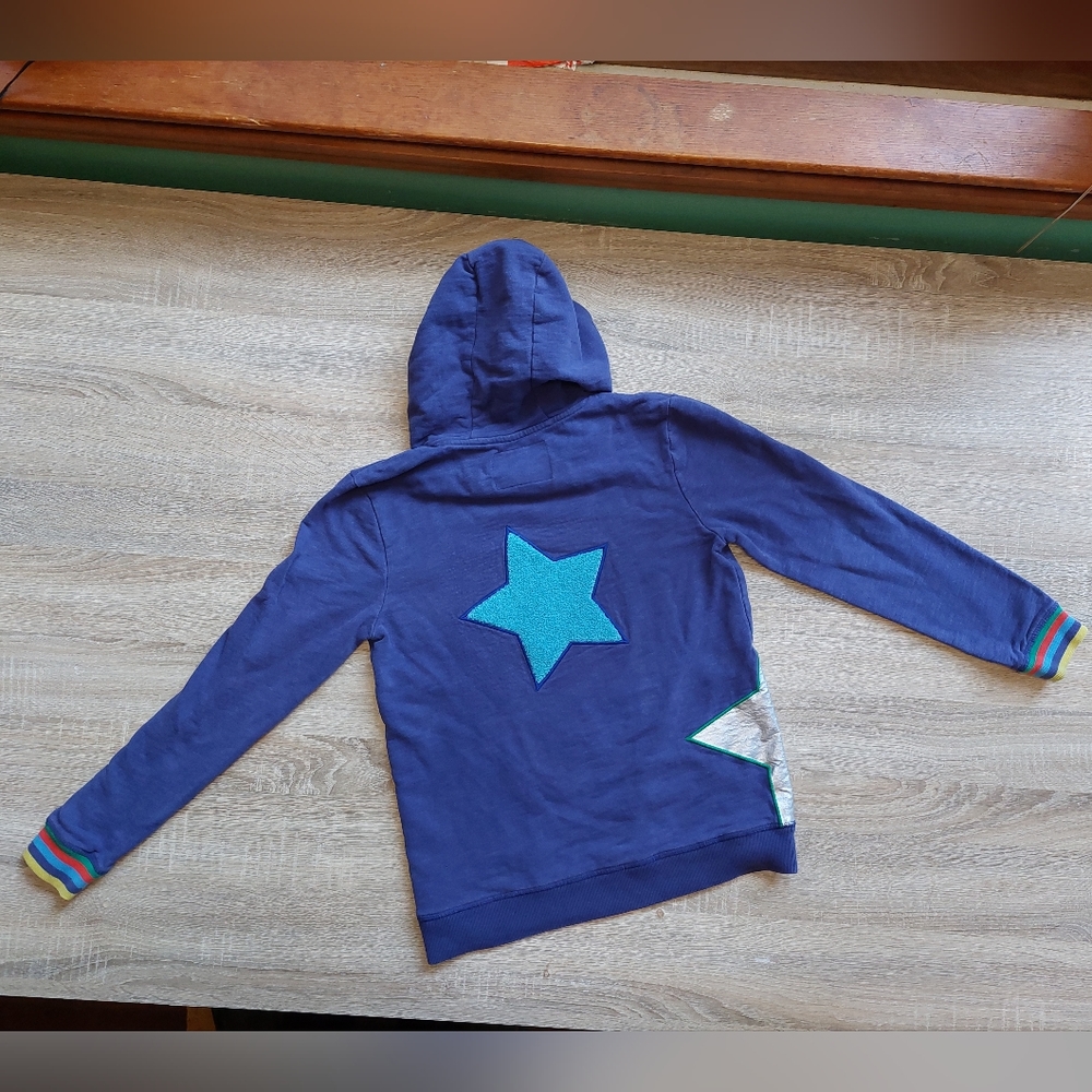 Mini Boden guc star 🌟 sweatshirt hoodie 11-12 years - Picture 12 of 15